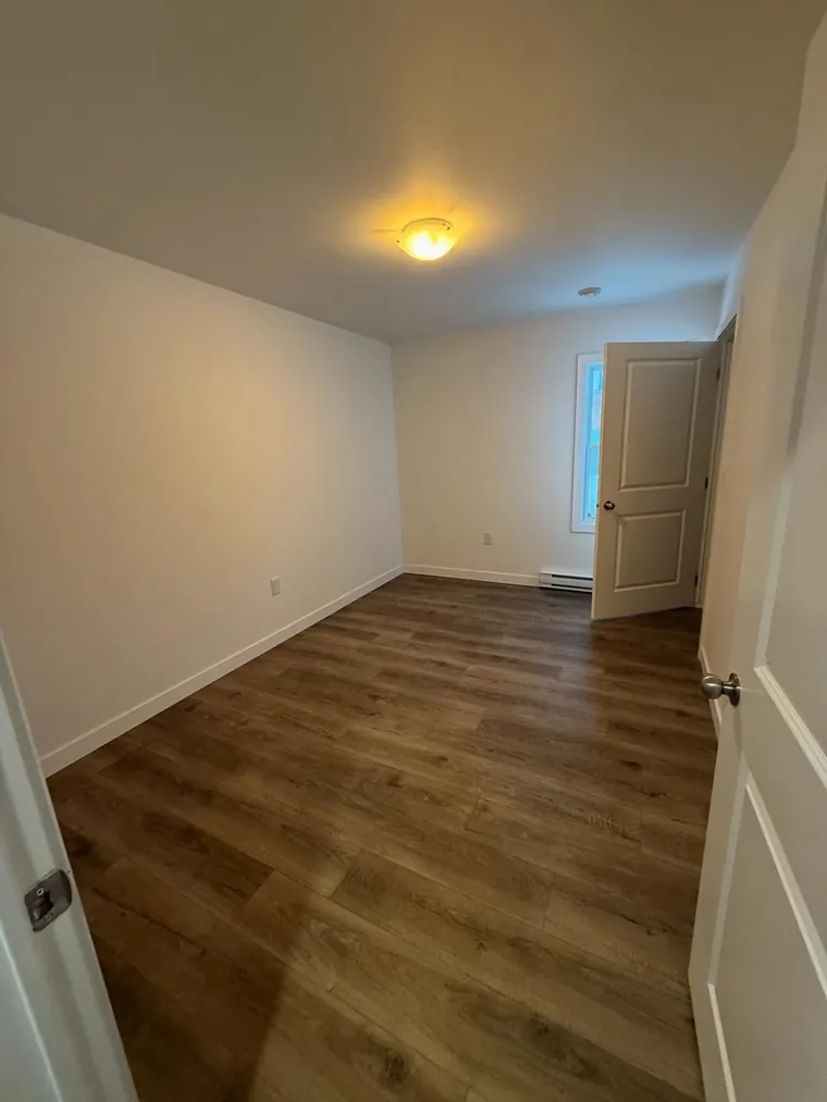 Interior renovation with new flooring and paint in Halifax