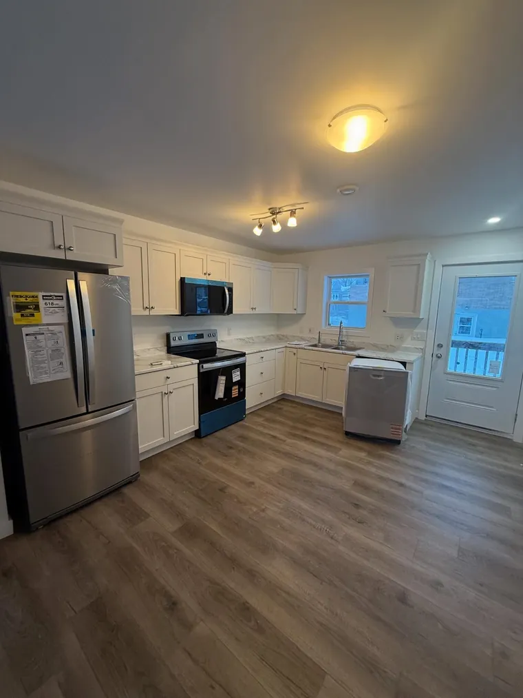 White shaker kitchen remodel completed in Halifax